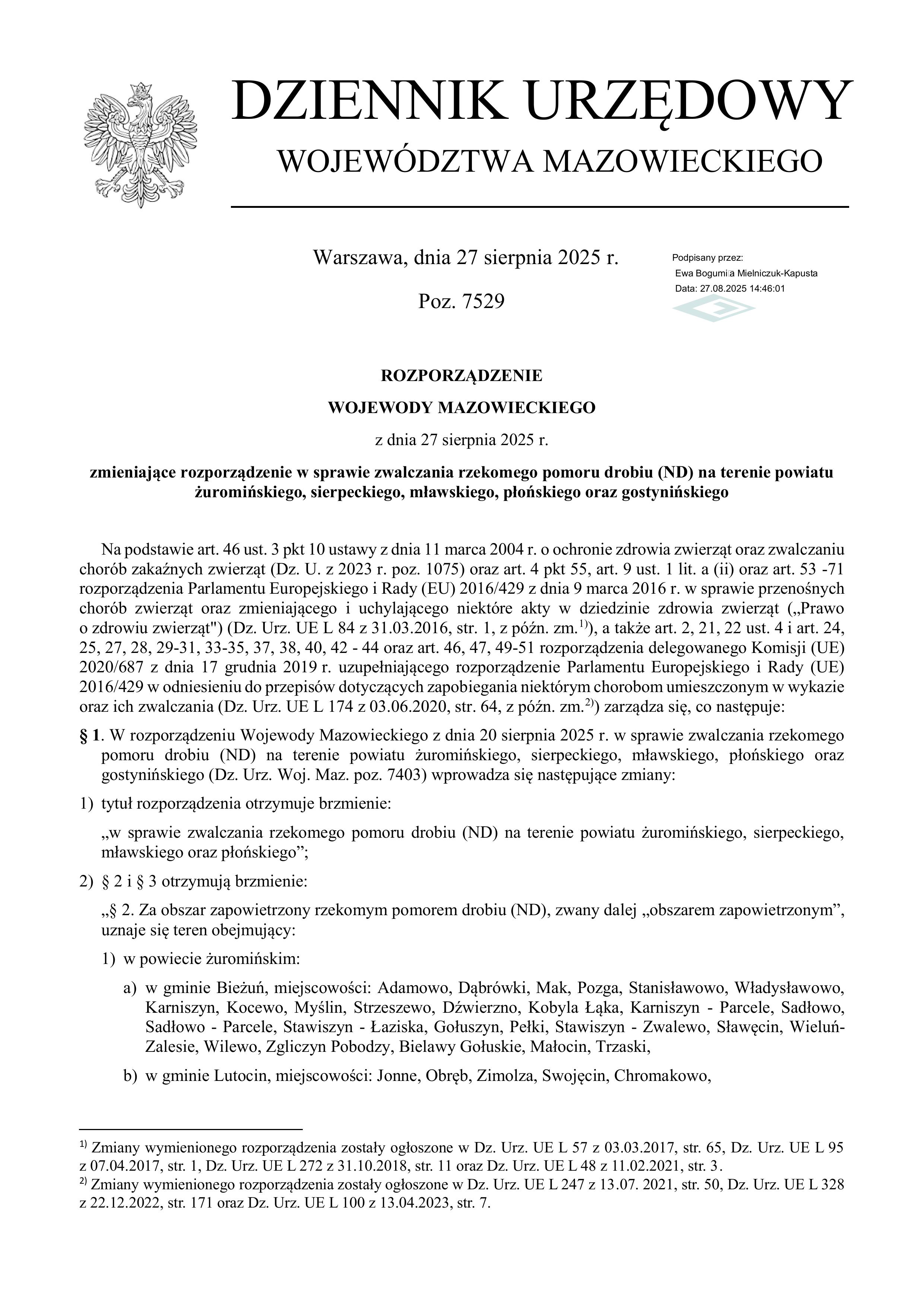 Zmienione rozporzdzenie obrazy 0