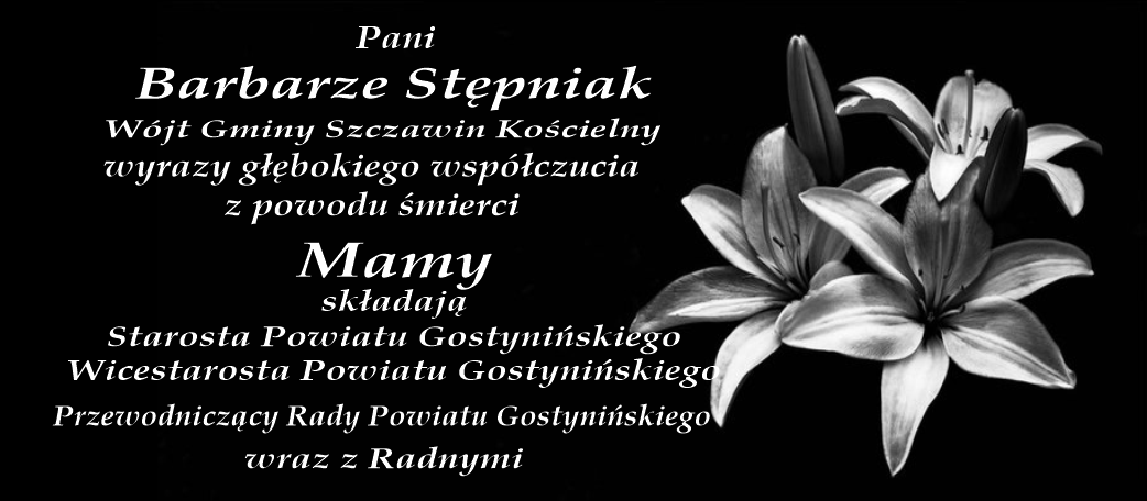 Kondolencje Stepniak