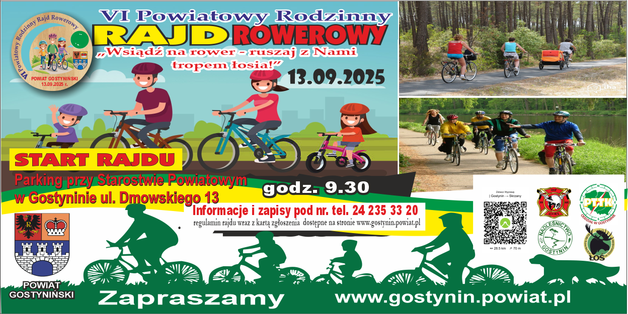 rowery rajd 2025 baner 2